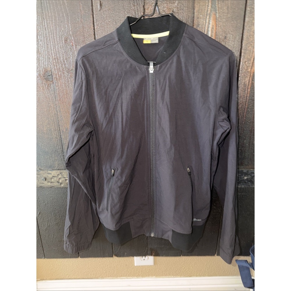 Eddie Bauer Bomber Jacket Womens Small Travex Lightweight Nylon Hiking Granola P